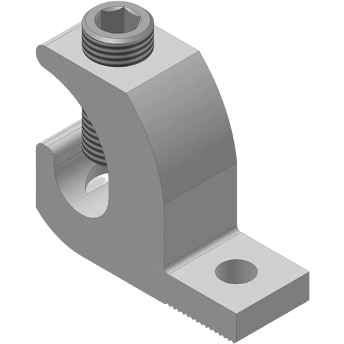 Conector Lay-in de Aluminio / 3/0-6 AWG / Terminal 0.33" (8.38 mm) / Estañado / Dual Cobre-Aluminio / 90°C / UL-CSA